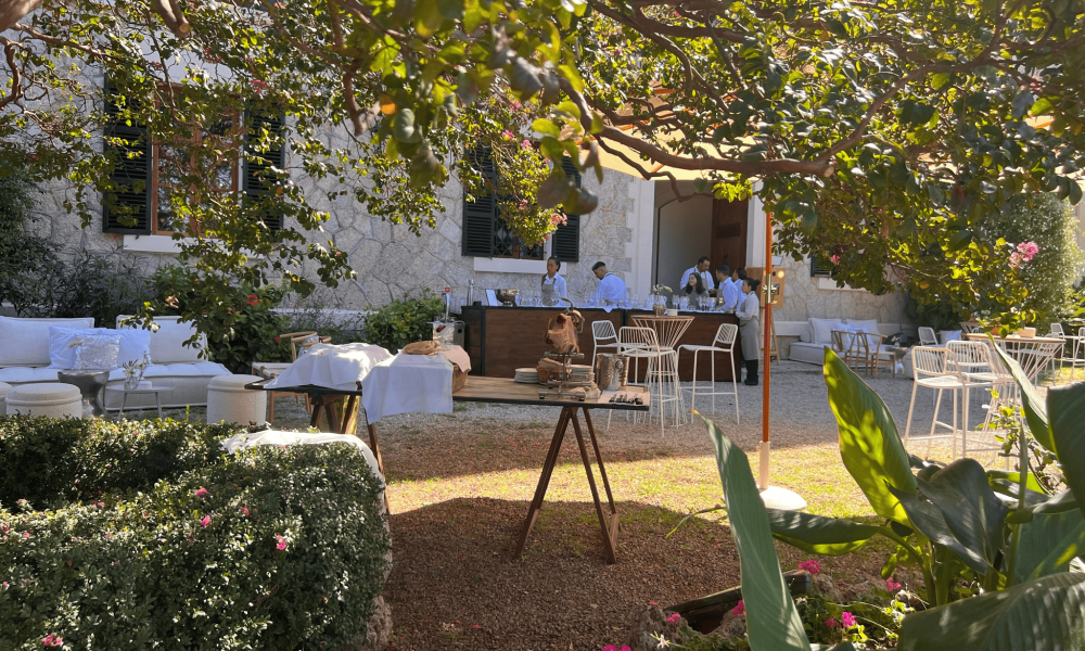 Barra jardín principal