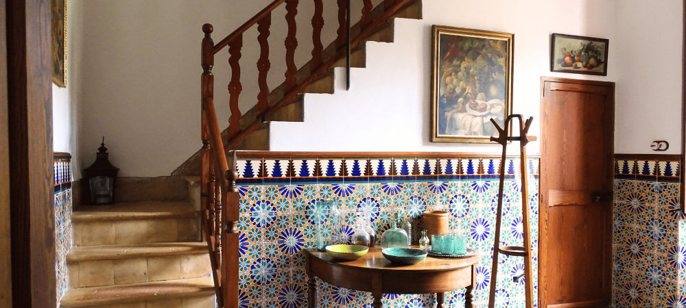 Escalera interior Can Ribera